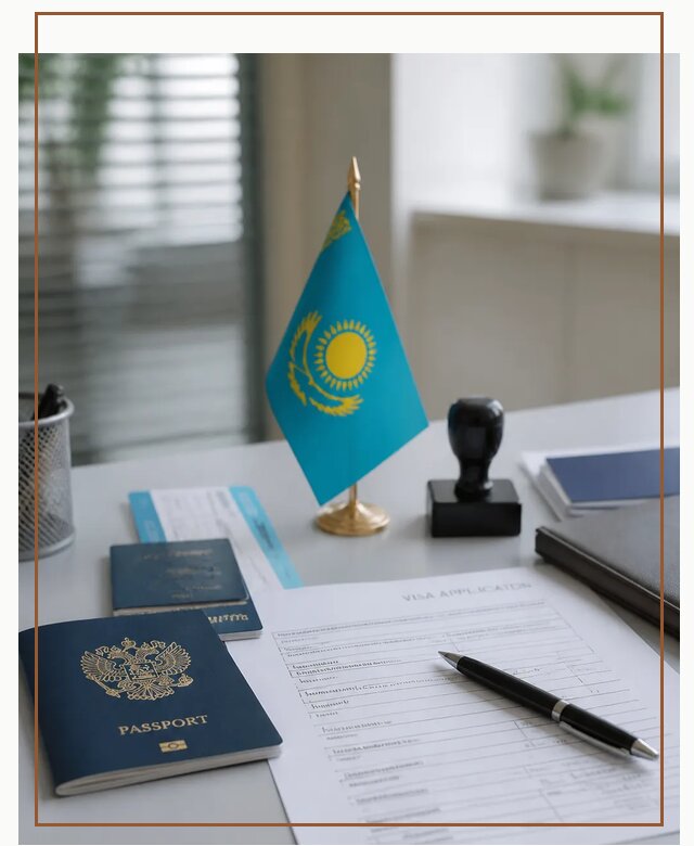 Оформление визы в Казахстан для поездки и работы в Ярцеве